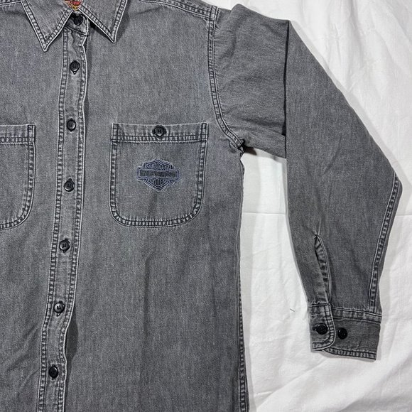 Button Up Harley Davidson Shirt - Picture 3 of 11